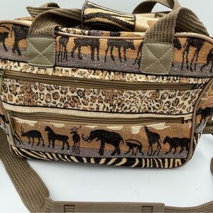 Pioneer Express Safari Tapestry Print Women’s Bag School College‎ Career Wild